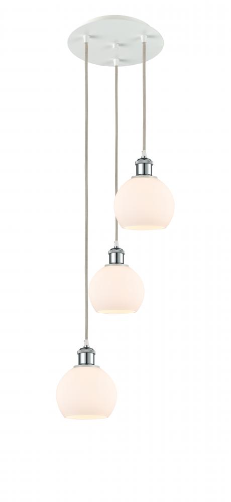 Innovations 113B-3P-G121-6 - White Polished Chrome