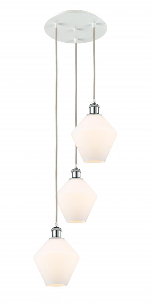 Innovations 113B-3P-G651-8 - White Polished Chrome