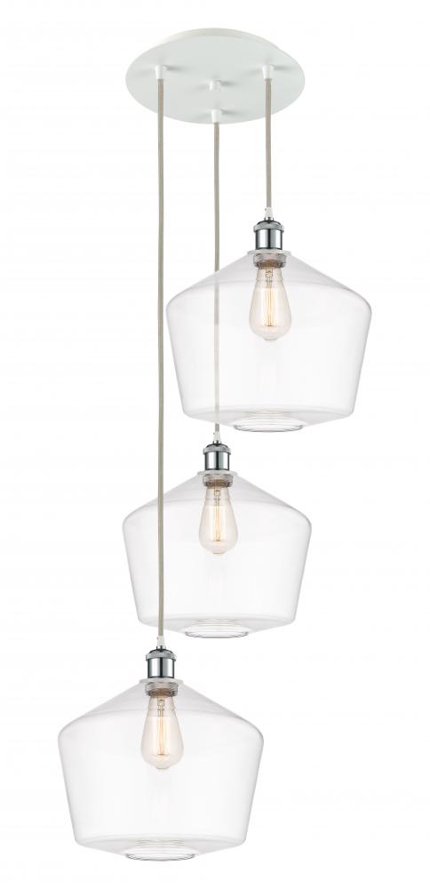 Innovations 113B-3P-G652-12 - White Polished Chrome