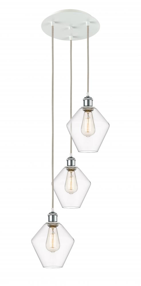Innovations 113B-3P-G652-8 - White Polished Chrome