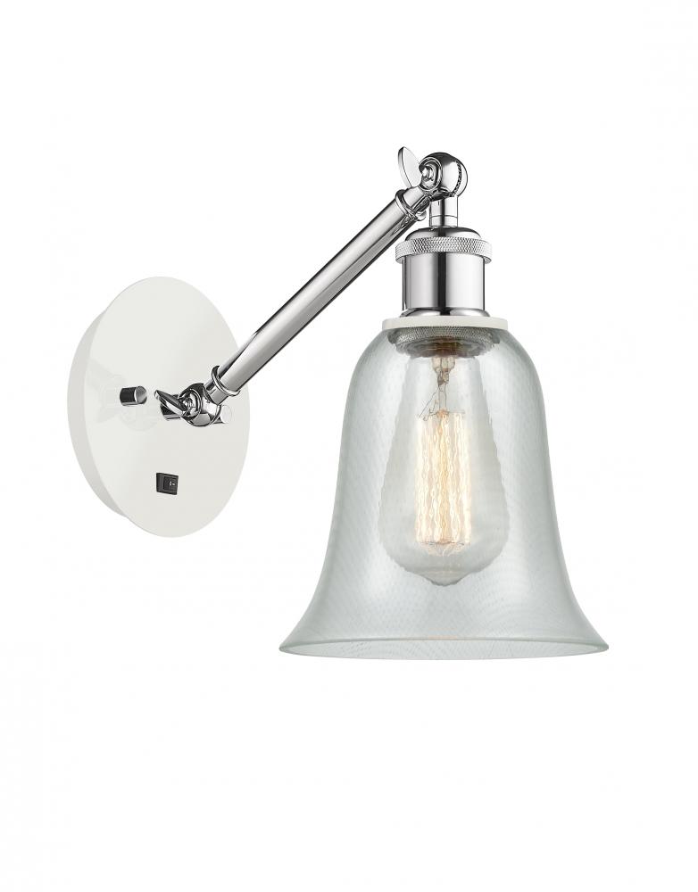 Hanover - 1 Light - 6 inch - White Polished Chrome - Sconce