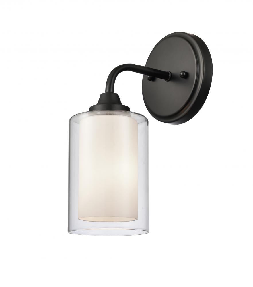 Fairbank - 1 Light - 5 inch - Matte Black - Bath Vanity Light