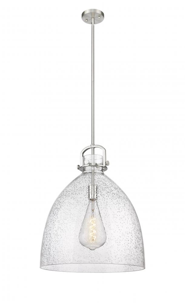 Newton Bell - 1 Light - 18 inch - Satin Nickel - Multi Pendant