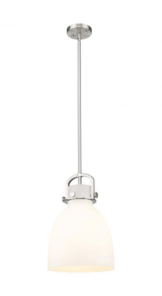 Newton Bell - 1 Light - 10 inch - Satin Nickel - Multi Pendant