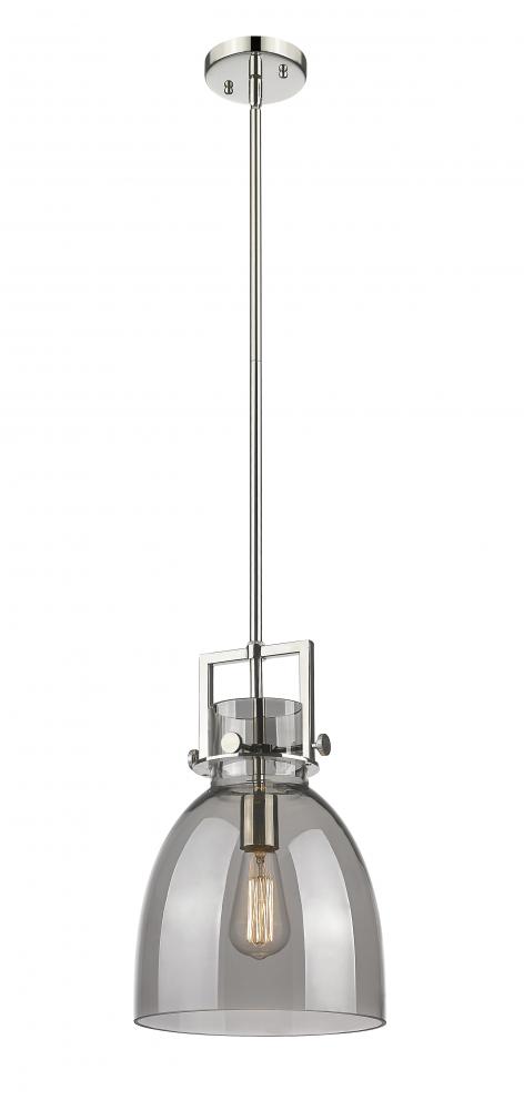 Newton Bell - 1 Light - 10 inch - Polished Nickel - Multi Pendant