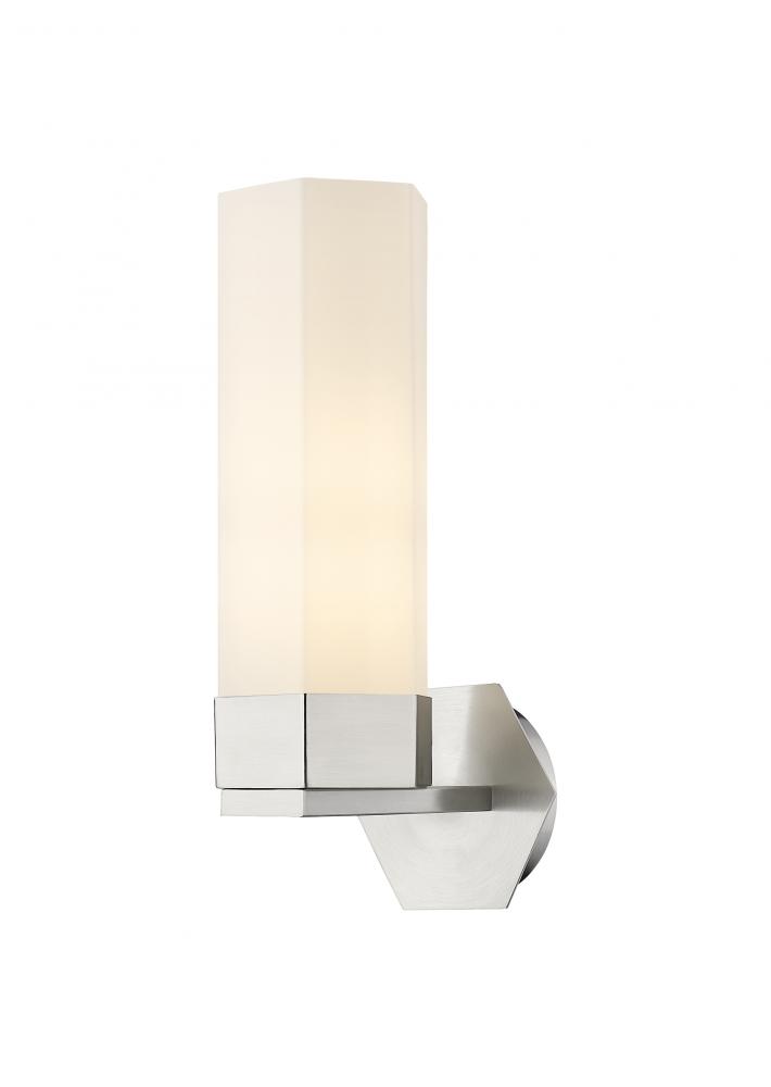 Claverack - 1 Light - 6 inch - Satin Nickel - Sconce