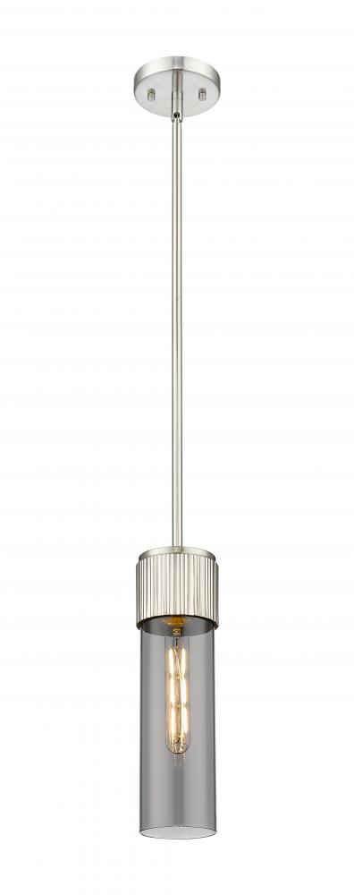 Bolivar - 1 Light - 5 inch - Satin Nickel - Pendant