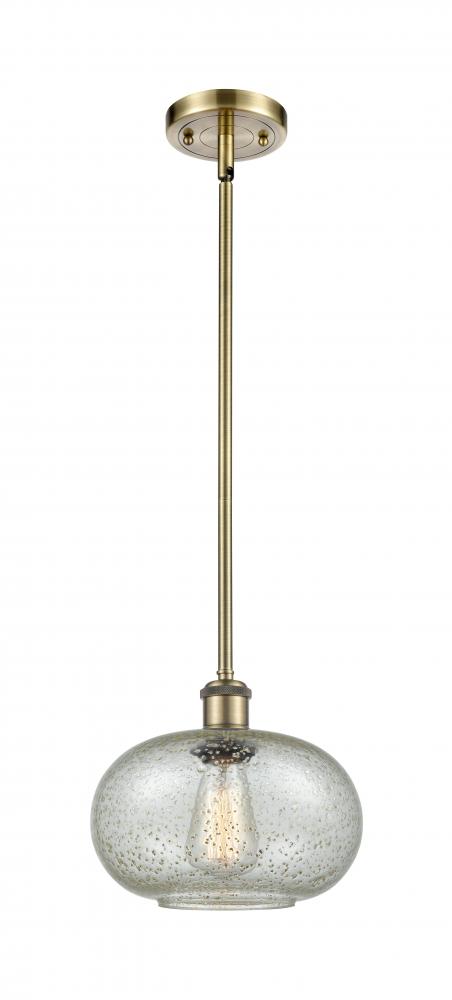 Gorham - 1 Light - 10 inch - Antique Brass - Mini Pendant