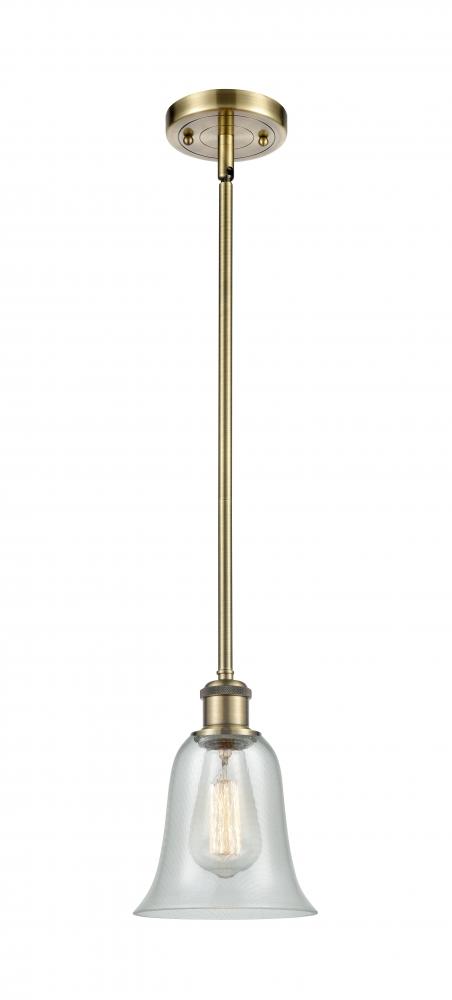 Hanover - 1 Light - 6 inch - Antique Brass - Mini Pendant