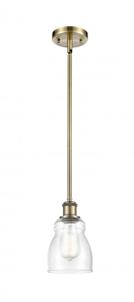 Ellery - 1 Light - 5 inch - Antique Brass - Mini Pendant