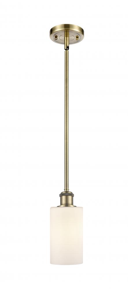 Clymer - 1 Light - 4 inch - Antique Brass - Mini Pendant