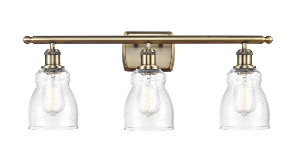 Ellery - 3 Light - 25 inch - Antique Brass - Bath Vanity Light