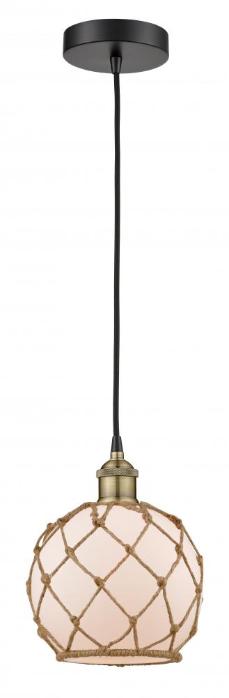 Edison - 1 Light - 8 inch - Black Antique Brass - Multi Pendant