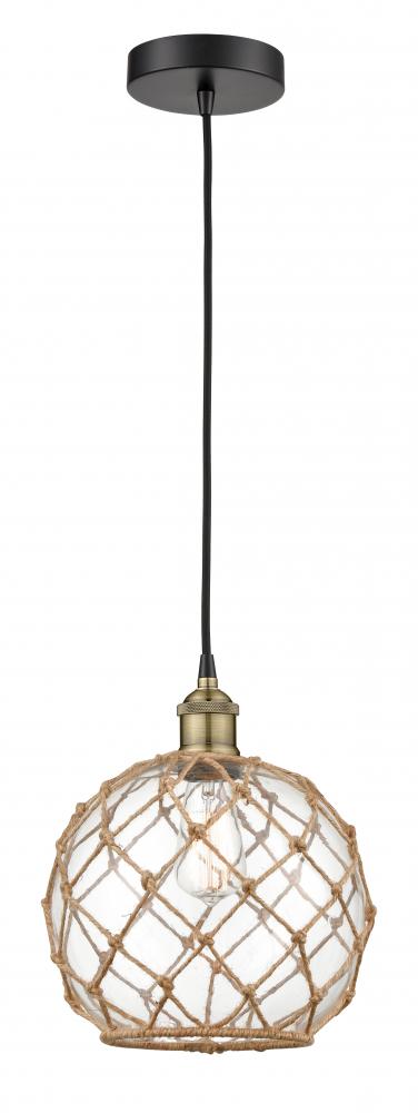 Edison - 1 Light - 10 inch - Black Antique Brass - Multi Pendant