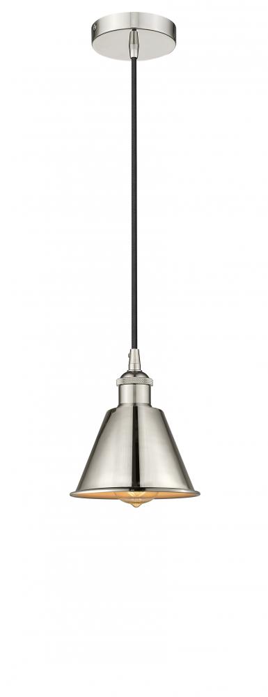 Edison - 1 Light - 7 inch - Polished Nickel - Multi Pendant