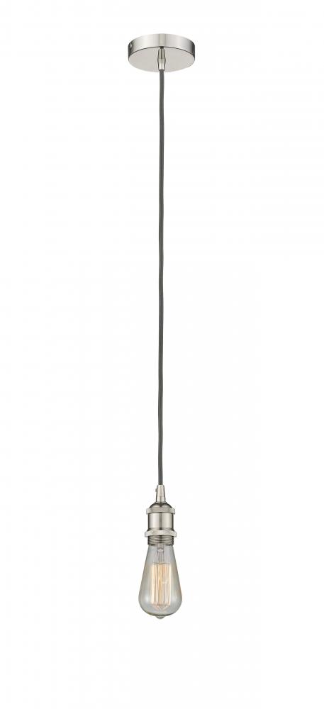 Edison - 1 Light - 2 inch - Polished Nickel - Multi Pendant