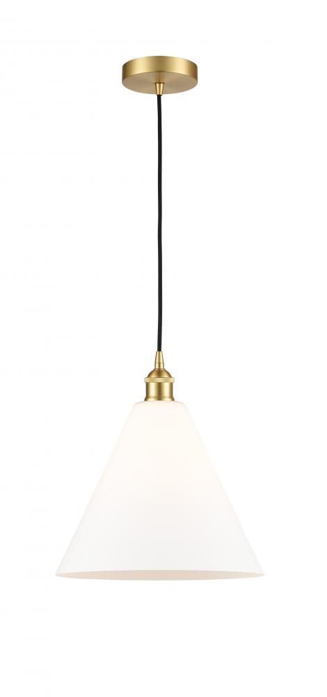 Berkshire - 1 Light - 12 inch - Satin Gold - Multi Pendant