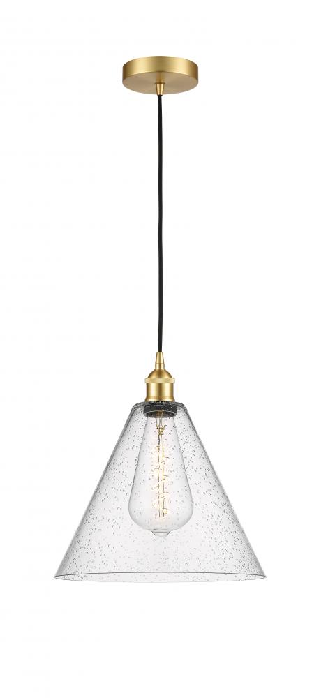 Berkshire - 1 Light - 12 inch - Satin Gold - Multi Pendant