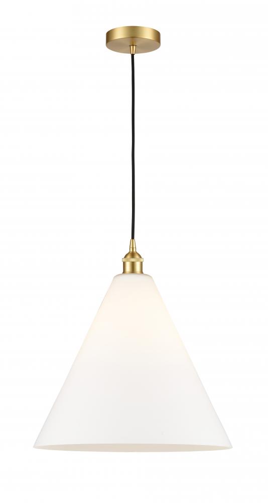 Berkshire - 1 Light - 16 inch - Satin Gold - Multi Pendant