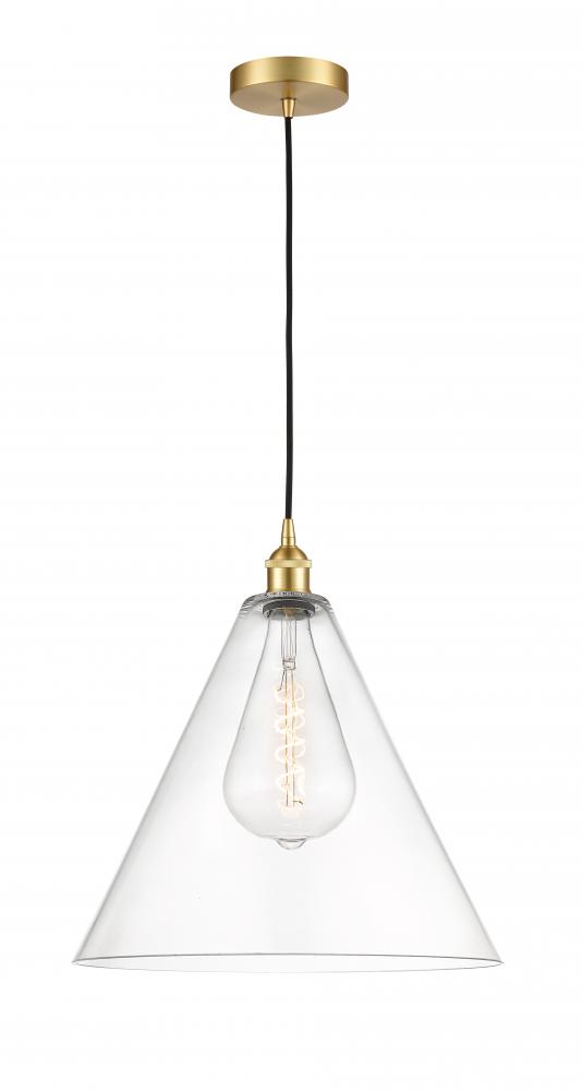 Berkshire - 1 Light - 16 inch - Satin Gold - Multi Pendant