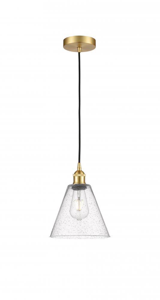 Berkshire - 1 Light - 8 inch - Satin Gold - Multi Pendant