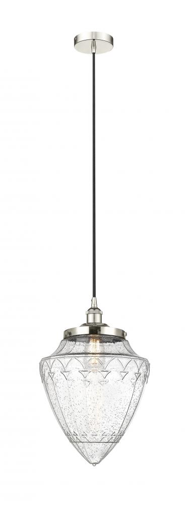 Bullet - 1 Light - 12 inch - Polished Nickel - Multi Pendant