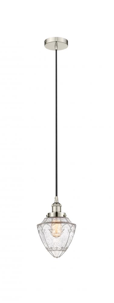 Bullet - 1 Light - 7 inch - Polished Nickel - Multi Pendant