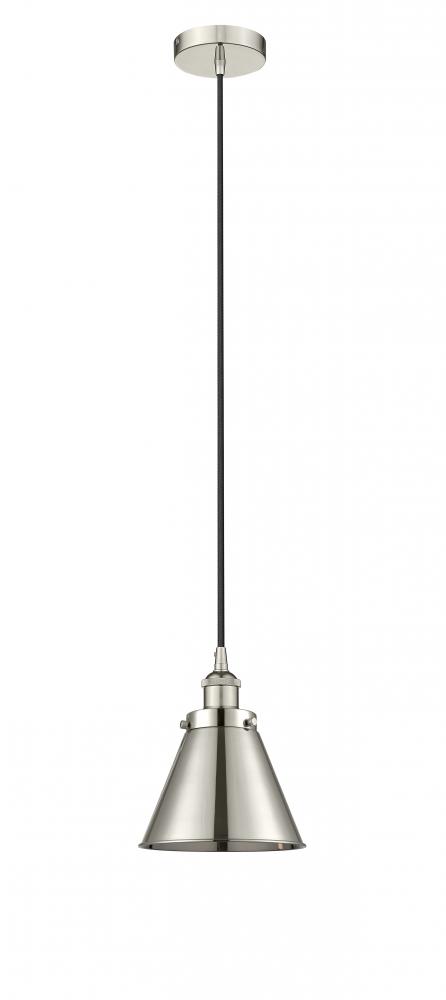 Edison - 1 Light - 8 inch - Polished Nickel - Multi Pendant