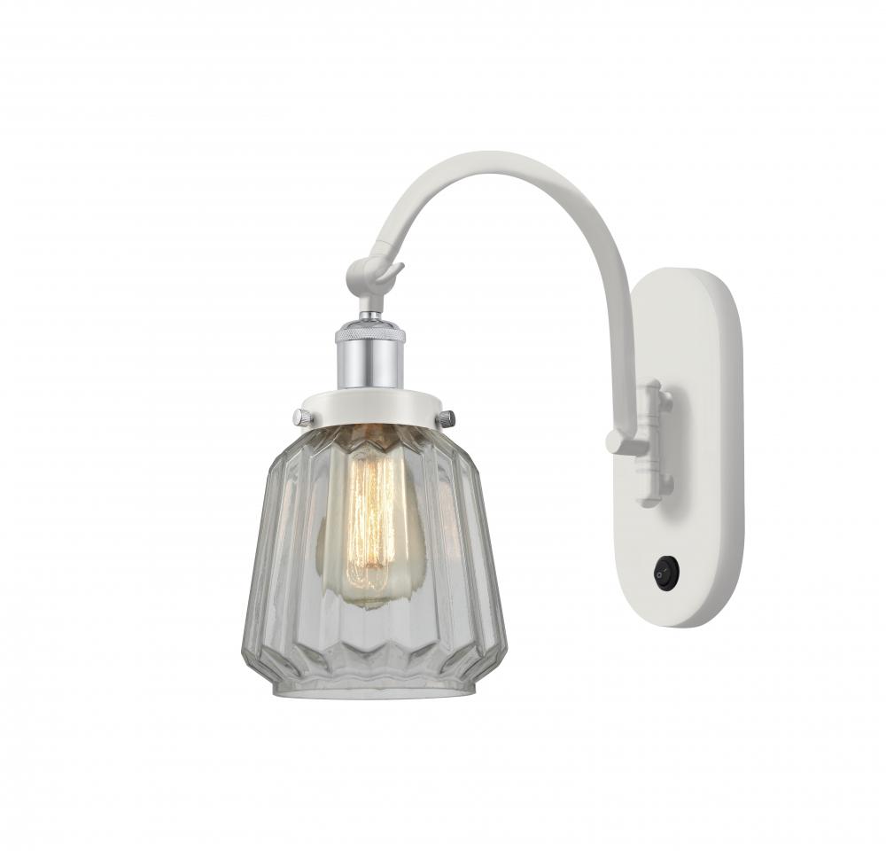 Innovations 918-1W-G142 - White Polished Chrome