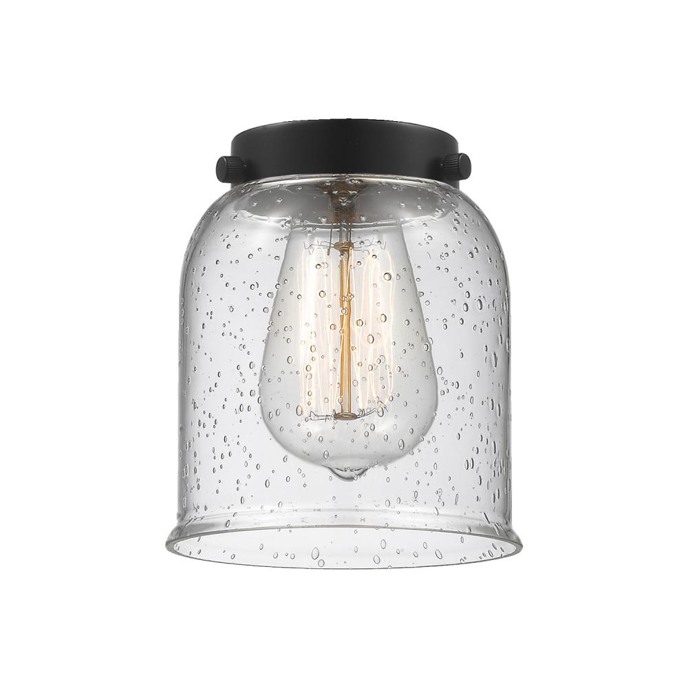 Seeded glass bell on sale shade