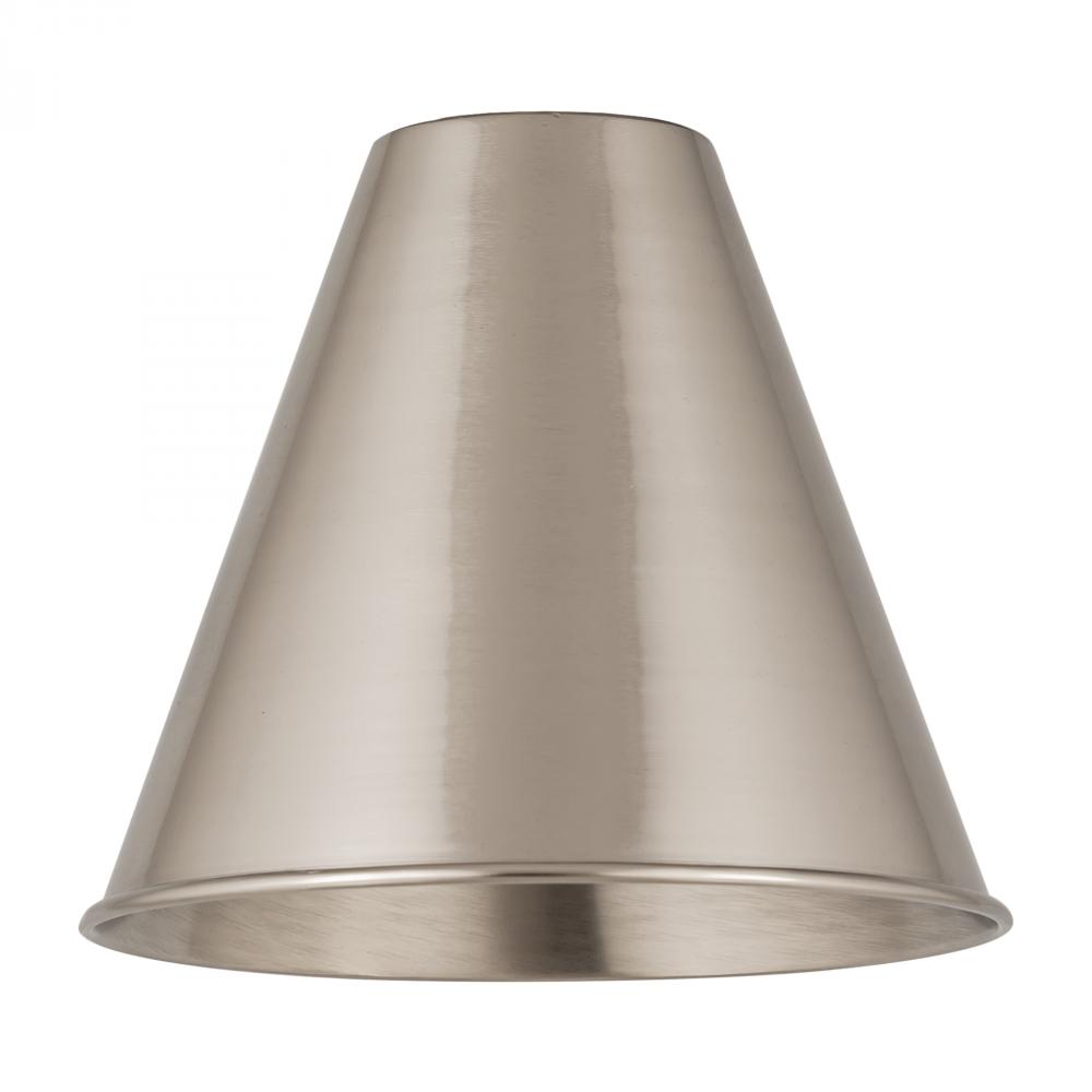 Berkshire Light 8 inch Brushed Satin Nickel Metal Shade