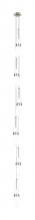 Innovation Lighting 106-452-1P-SN-G452-4GWH - Milan - 6 Light - 6 inch - Brushed Satin Nickel - Multi Pendant