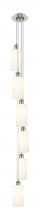 Innovation Lighting 106B-6P-SN-G434-7WH - Crown Point - 6 Light - 7 inch - Brushed Satin Nickel - Multi Pendant