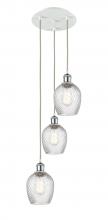 Innovations Lighting 113B-3P-WPC-G292 - Salina - 3 Light - 12 inch - White Polished Chrome - Cord Hung - Multi Pendant