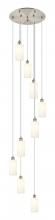 Innovation Lighting 119B-9P-SN-G434-7WH - Crown Point - 9 Light - 19 inch - Brushed Satin Nickel - Multi Pendant