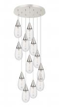 Innovation Lighting 126-450-1P-PN-G450-6SCL - Malone - 12 Light - 25 inch - Polished Nickel - Multi Pendant