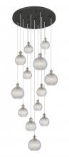 Innovation Lighting 132BK-599-SN-G122C-MU - Athens - 13 Light - 32 inch - Brushed Satin Nickel - Multi Pendant