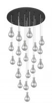 Innovation Lighting 148BK-451-1P-SN-G451-7SM - Owego - 21 Light - 48 inch - Brushed Satin Nickel - Multi Pendant