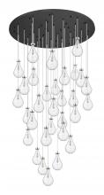 Innovation Lighting 160BK-451-1P-PN-G451-7CL - Owego - 31 Light - 60 inch - Polished Nickel - Multi Pendant