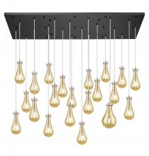 Innovation Lighting 172BK-451-1P-SN-G451-5ME - Owego - 21 Light - 71 inch - Brushed Satin Nickel - Multi Pendant