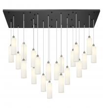 Innovation Lighting 172BK-B-21P-SN-G434-12WH - Crown Point - 21 Light - 71 inch - Brushed Satin Nickel - Multi Pendant