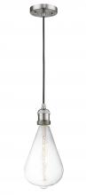 Innovation Lighting 200C-SN-BB164LED - Bare Bulb - 1 Light - 2 inch - Brushed Satin Nickel - Cord hung - Mini Pendant