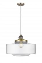 Innovations Lighting 201CSW-AB-G692-16 - Bridgeton - 1 Light - 16 inch - Antique Brass - Cord hung - Mini Pendant