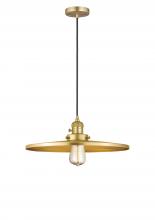 Innovation Lighting 201CSW-SG-MFR-SG-16-LED - Appalachian - 1 Light - 16 inch - Satin Gold - Cord hung - Mini Pendant