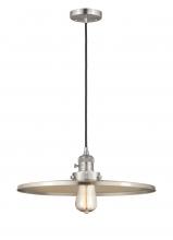 Innovation Lighting 201CSW-SN-MFR-SN-16-LED - Appalachian - 1 Light - 16 inch - Brushed Satin Nickel - Cord hung - Mini Pendant