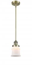 Innovation Lighting 201S-AB-G181S - Canton - 1 Light - 5 inch - Antique Brass - Stem Hung - Mini Pendant