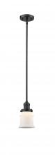 Innovation Lighting 201S-OB-G181S - Canton - 1 Light - 5 inch - Oil Rubbed Bronze - Stem Hung - Mini Pendant