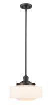 Innovation Lighting 201S-OB-G691-12 - Bridgeton - 1 Light - 12 inch - Oil Rubbed Bronze - Stem Hung - Mini Pendant