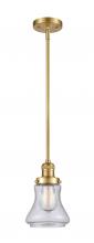Innovation Lighting 201S-SG-G194-LED - Bellmont - 1 Light - 7 inch - Satin Gold - Stem Hung - Mini Pendant