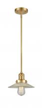 Innovation Lighting 201S-SG-G2-LED - Halophane - 1 Light - 9 inch - Satin Gold - Stem Hung - Mini Pendant